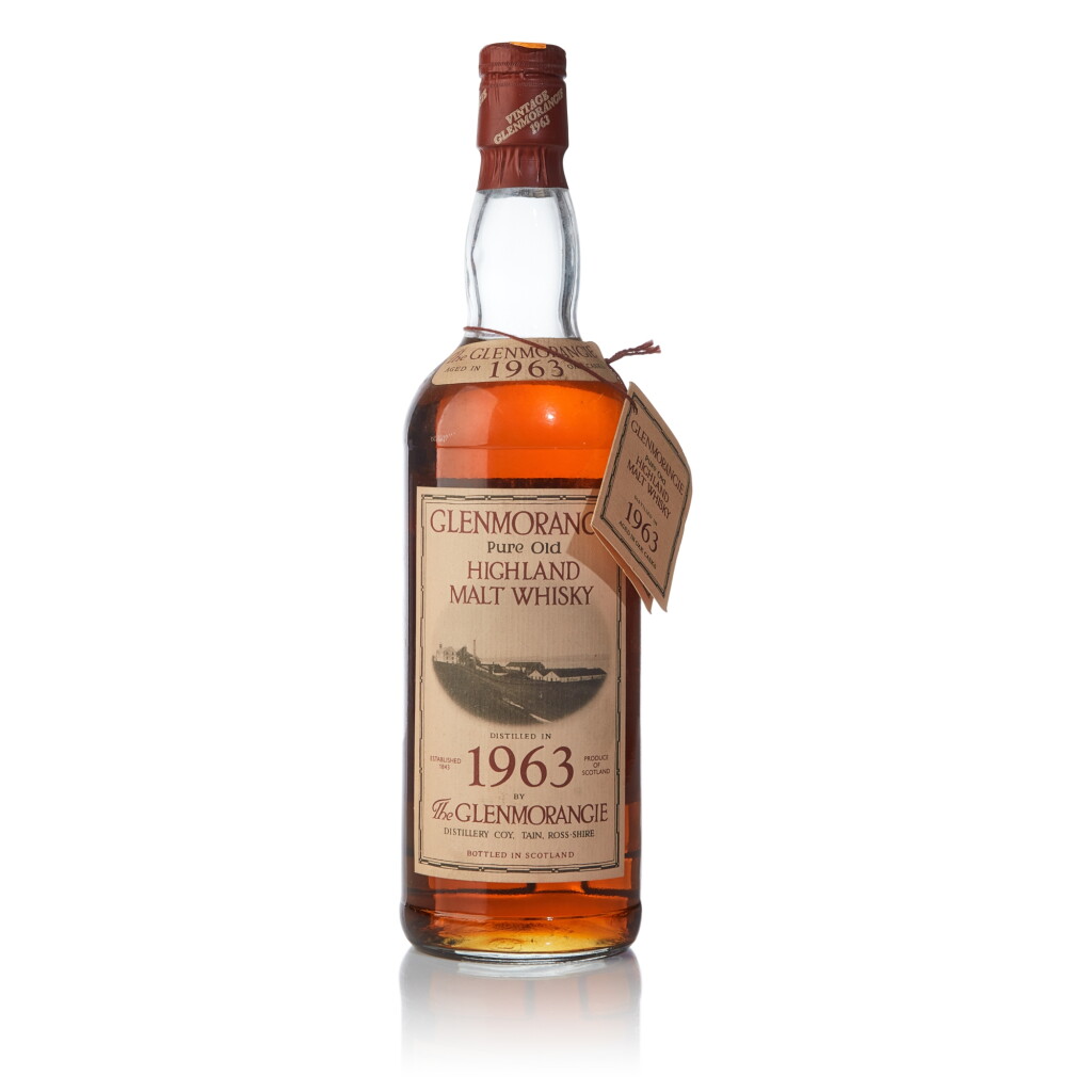 View full screen - View 1 of Lot 186. Glenmorangie 22 Year Old Pure Old Highland Malt 43.0 abv 1963 (1 BT 75cl).