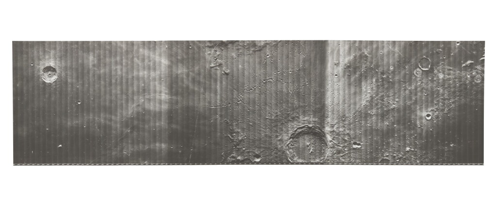 View full screen - View 1 of Lot 204. LUNAR ORBITER IV | CRATER COPERNICUS AND TIMOCHARIS IN THE MARE IMBRIUM, TAKEN BETWEEN 11-26 MAY, 1967. .