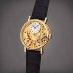 Reference 7027 La Tradition | A yellow gold semi-skeletonized wristwatch with power reserve indication, Circa 2007 | 寶璣 型號 7027 La Tradition 黃金半鏤空腕錶備動力儲存顯示,製作年份約 2007
