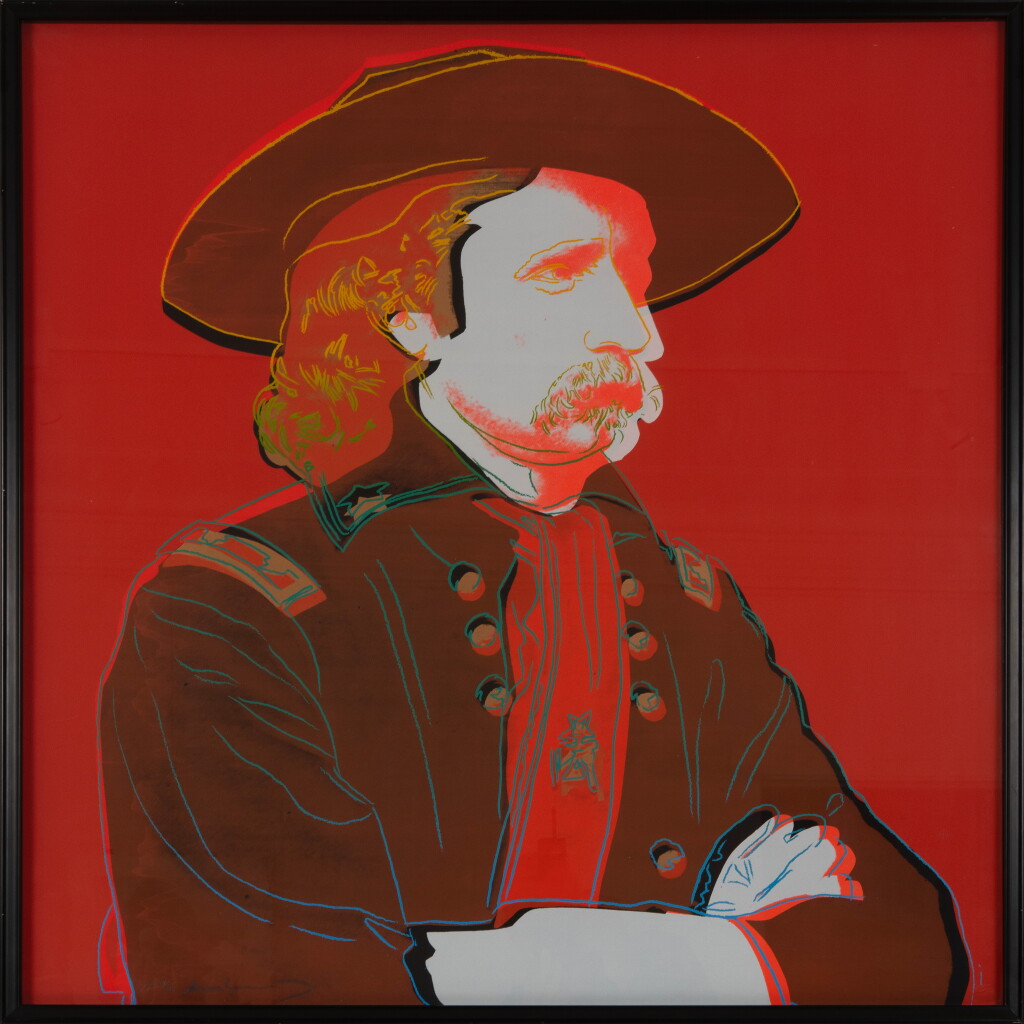 View full screen - View 1 of Lot 5. General Custer, from Cowboys and Indians (see F. & S. IIB.379).