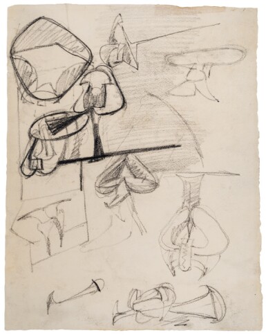 View full screen - View 1 of Lot 14. ARSHILE GORKY | UNTITLED.