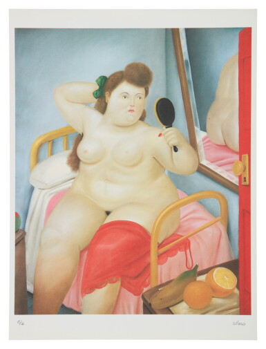 View full screen - View 1 of Lot 414. La Toilette; Three Musicians and Family Group.