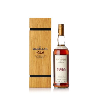View full screen - View 1 of Lot 6503. The Macallan Fine & Rare 56 Year Old 44.3 abv 1946 (1 BT 75cl).