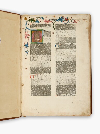 View full screen - View 1 of Lot 211. Vincentius Bellovacensis | Second edition of the first printed encyclopedia of natural history, summarizing medieval knowledge of the natural world.