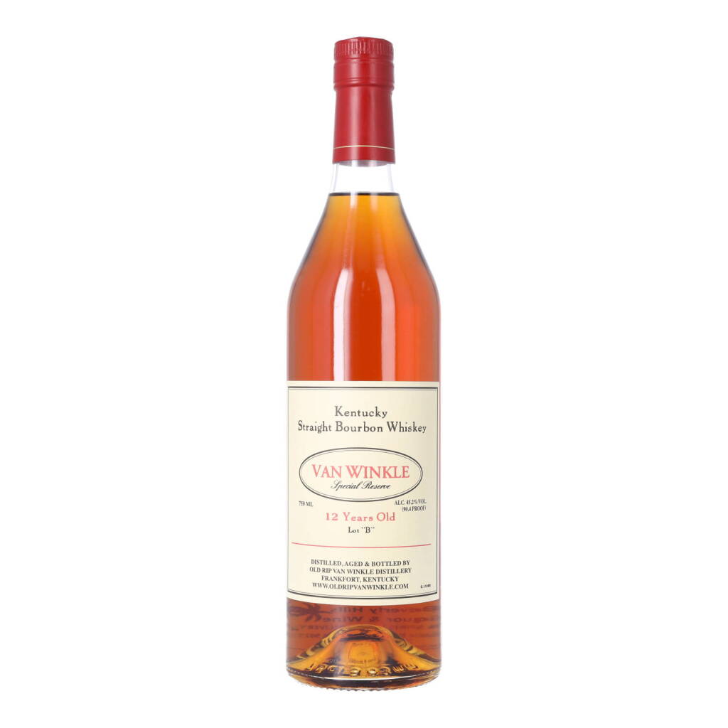 View full screen - View 1 of Lot 5384. Van Winkle 12 Year Old Special Reserve Lot "B" 90.4 proof NV (1 BT75).