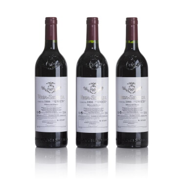 View full screen - View 1 of Lot 604. Vega Sicilia 'Unico' 1998 (3 BT).