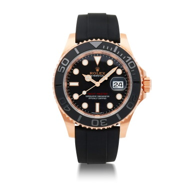 View full screen - View 1 of Lot 336. YACHT-MASTER 40, REF 116655 PINK GOLD WRISTWATCH WITH DATE CIRCA 2017.