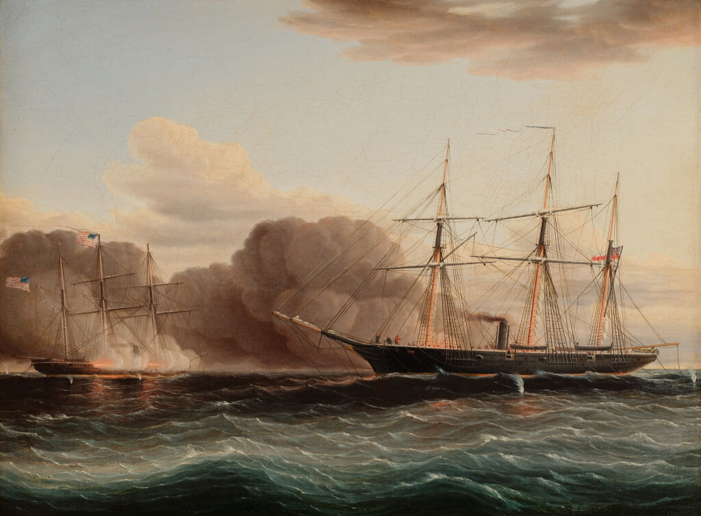 View full screen - View 1 of Lot 240. Kearsarge and Alabama: A Pair.