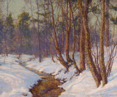 View full screen - View 1 of Lot 17. WALTER LAUNT PALMER | THE UPLAND STREAM.
