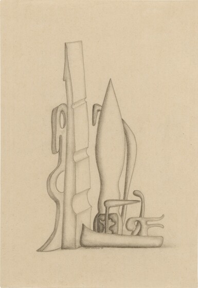 View full screen - View 1 of Lot 26. YVES TANGUY | COMPOSITION.