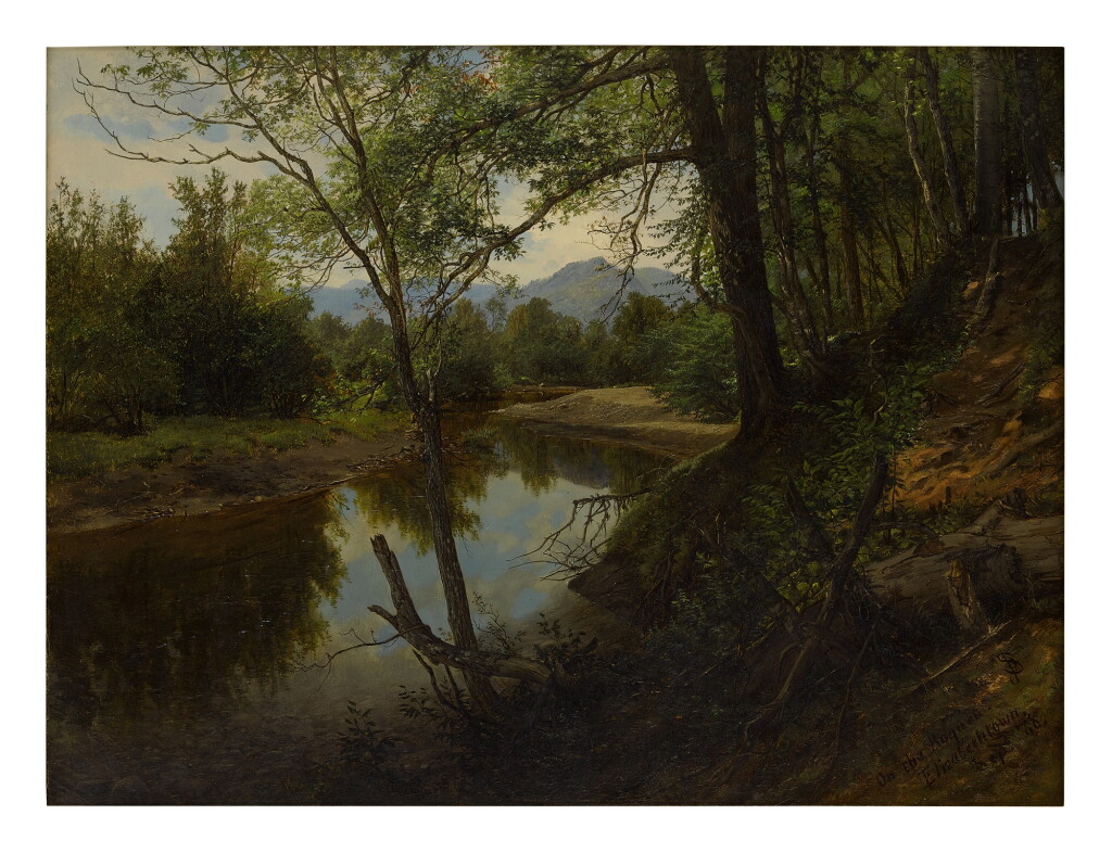 View full screen - View 1 of Lot 56. JAMES DAVID SMILLIE | ON THE BOQUET, ELIZABETHTOWN.