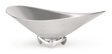 View full screen - View 1 of Lot 396. A DANISH SILVER BOWL, NO. 980A, HENNING KOPPEL FOR GEORG JENSEN, COPENHAGEN, 1948-77.