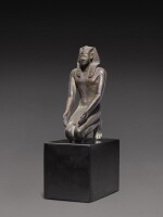 An Egyptian Bronze Figure of a King, 2nd half of the 26th Dynasty, circa 600-525 B.C.