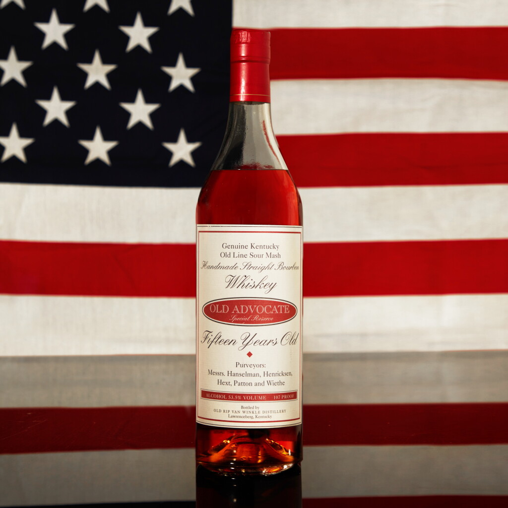 View full screen - View 1 of Lot 1161. Old Rip Van Winkle Old Advocate Special Reserve 15 Year Old 107 Proof NV (1 Bottle 75cl).