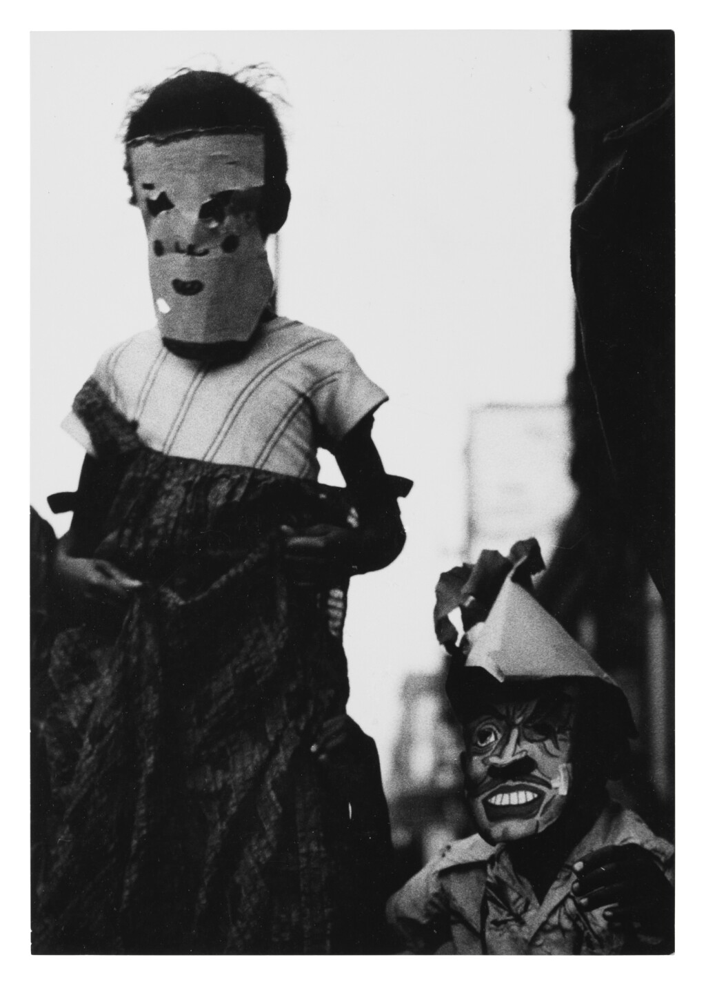 View full screen - View 1 of Lot 41. Untitled (2 Masked Children).
