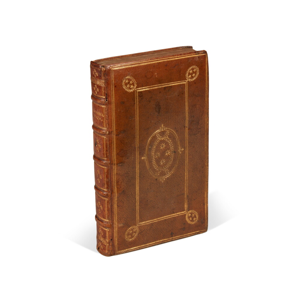 View full screen - View 1 of Lot 1630. Clenardus, Institutiones ac meditationes in graecam linguam, Lyon, 1581, Parisian armorial morocco gilt for d'Amboise.