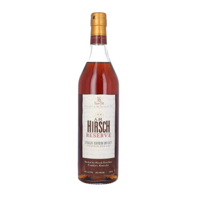 View full screen - View 1 of Lot 5475. A.H. Hirsch Reserve 16 Year Old 91.6 proof 1974 (1 BT75).