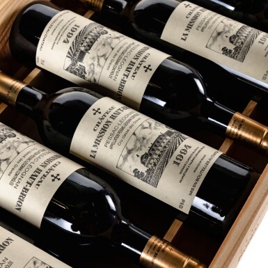 View full screen - View 1 of Lot 72. Château La Mission Haut-Brion 1994 (12 BT).