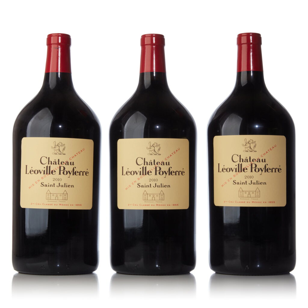 View full screen - View 1 of Lot 1453. Château Léoville Poyferré 2010 (3 DM).