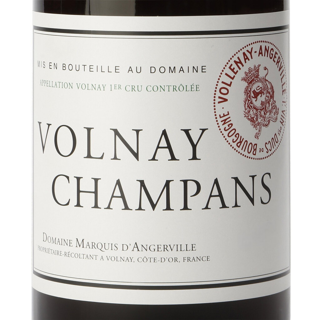 View full screen - View 1 of Lot 280. Volnay, Les Champans 2018 Marquis d'Angerville (12 BT).