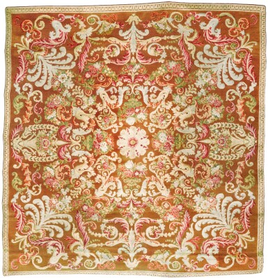 View full screen - View 1 of Lot 95. AN AXMINSTER CARPET, ENGLAND.