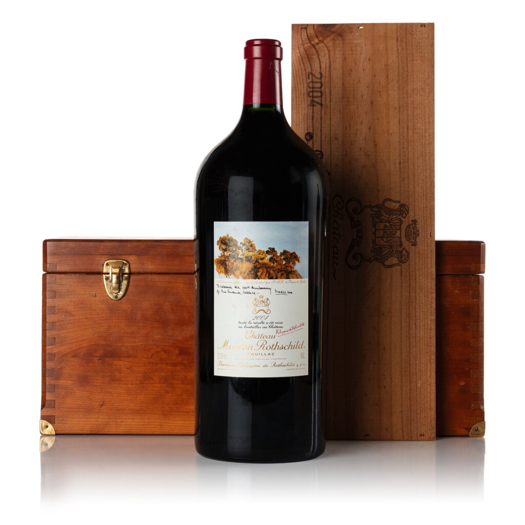 View full screen - View 1 of Lot 127. Château Mouton Rothschild 2004 (1 IMP).