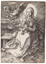 The Virgin and Child Crowned by One Angel (B. 37; M., Holl. 41)