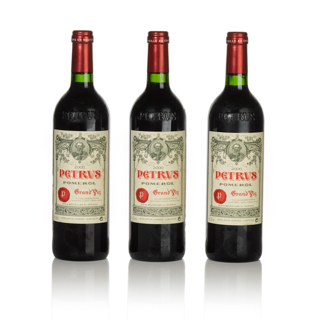 View full screen - View 1 of Lot 382. Petrus 2000 (3 BT).