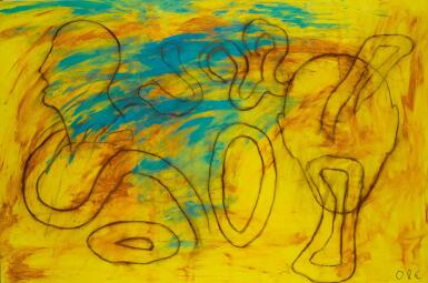 View full screen - View 1 of Lot 101. ANTÓNIO OLE | CONVERSA INTERROMPIDA.