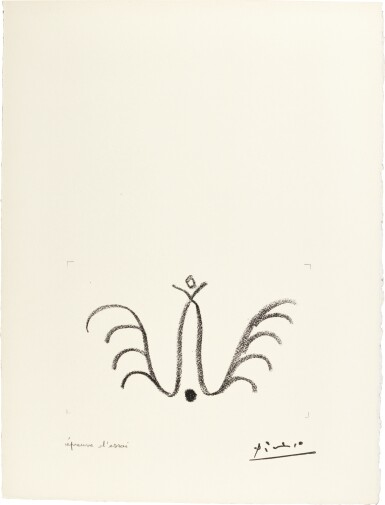 View full screen - View 1 of Lot 44. PABLO PICASSO | PICASSO DE 1916 À 1961 (B. 1040; M. 369; SEE CRAMER BOOKS 117).