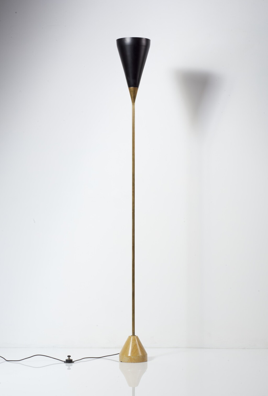 View full screen - View 1 of Lot 17. Floor light, model n. B-30.