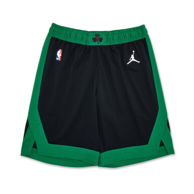 View full screen - View 1 of Lot 55. Jaden Springer Boston Celtics 2024 NBA Finals Game Worn Statement Edition Shorts | Game 2 .
