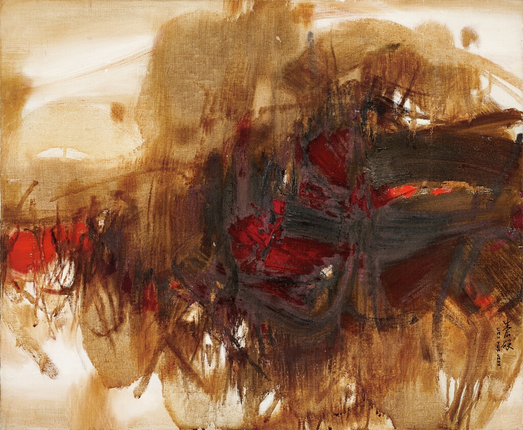 View full screen - View 1 of Lot 138. Chu Teh-Chun 朱德群 | No. 162 162號構圖.