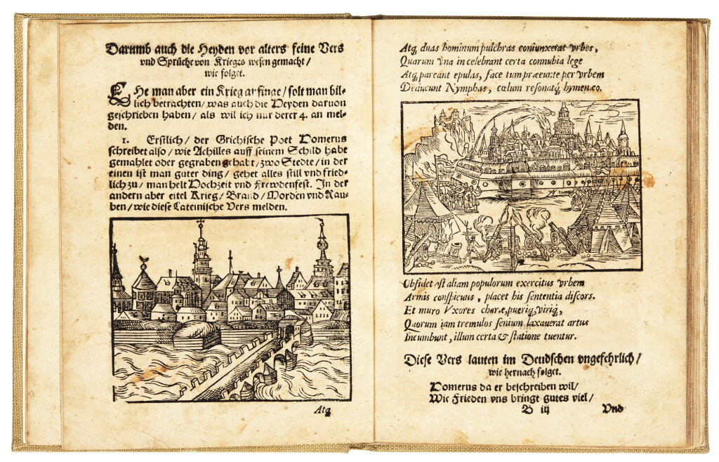 View full screen - View 1 of Lot 215. German military works, by Wintzenberger (1588), Böckler (1674) and Vogel (1756), 3 volumes.