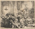 Christ driving the Money Changers from the Temple (B., Holl. 69; New Holl. 139)