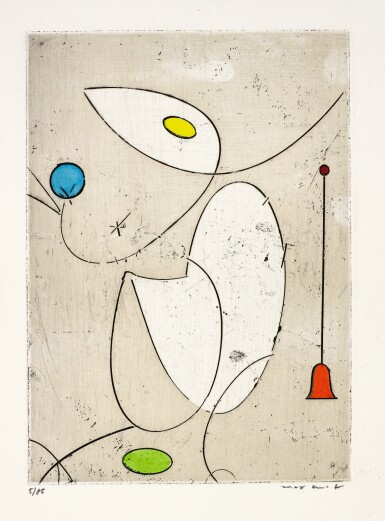 View full screen - View 1 of Lot 73. MAX ERNST | LA CLOCHE ROUGE (S. & L. 139).