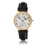 YELLOW GOLD WRISTWATCH WITH DATE, MOON PHASES AND POWER-RESERVE INDICATION CIRCA 2000