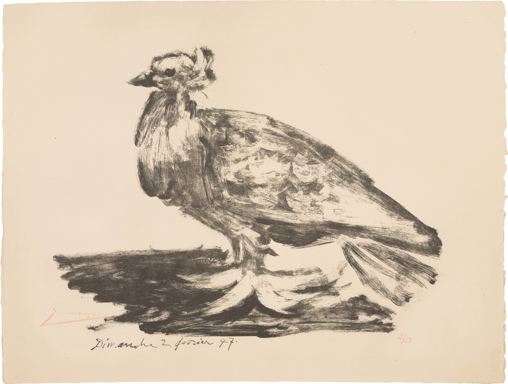 View full screen - View 1 of Lot 120. Le gros pigeon (B. 419; M. 66).