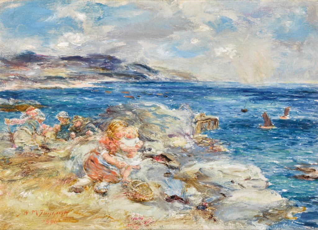 View full screen - View 1 of Lot 57. WILLIAM MCTAGGART, R.S.A., R.S.W. | NOON.