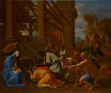 View full screen - View 1 of Lot 306. Adoration of the Magi.