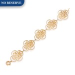 PALOMA PICASSO FOR TIFFANY & CO. | GOLD AND DIAMOND BRACELET