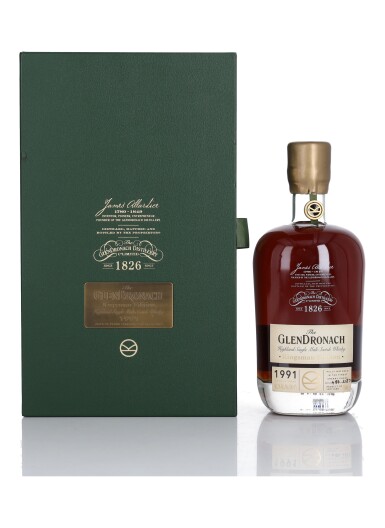 View full screen - View 1 of Lot 86. The Glendronach Kingsman Edition 25 Year Old 48.2 abv 1991 (1 Bottle 75cl).