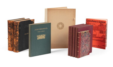 View full screen - View 1 of Lot 143. Ensemble de 6 ouvrages | 書籍六套 | A group of six books.