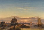View of the IJ in Amsterdam