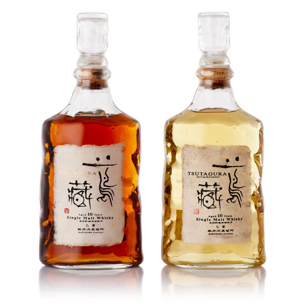 View full screen - View 1 of Lot 548. 輕井澤 Karuizawa 16 Year Single Malt Tsutagura Autum and Winter 40.0 abv NV (1 BT70).