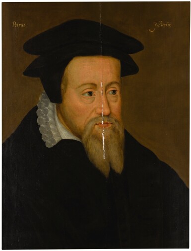 View full screen - View 1 of Lot 12. Portrait of Peter Martyr Vermigli (1500-1562).