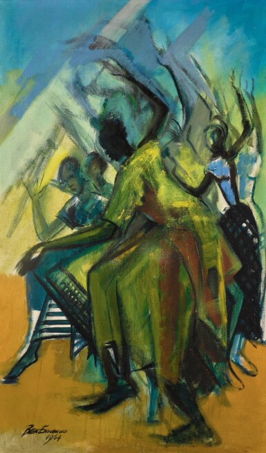 View full screen - View 1 of Lot 20. BEN ENWONWU | AFRICA DANCES.