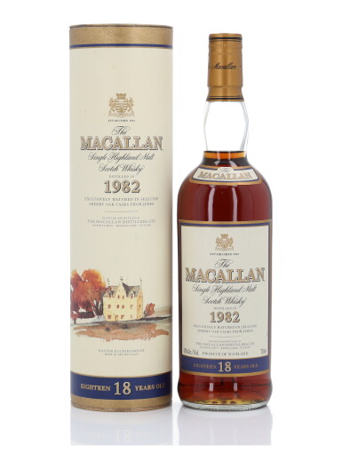 View full screen - View 1 of Lot 18. The Macallan 18 Year Old Sherry Oak 43.0 abv 1982 (1 Bottle 75cl).