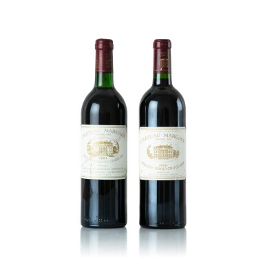 View full screen - View 1 of Lot 423. Château Margaux "Vertical" (2 BT).