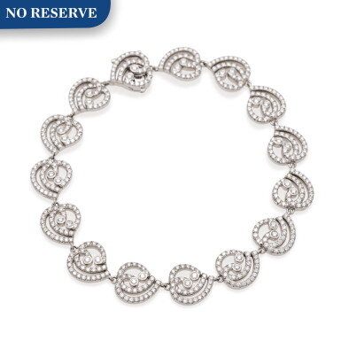 View full screen - View 1 of Lot 8. TIFFANY & CO. | DIAMOND BRACELET.